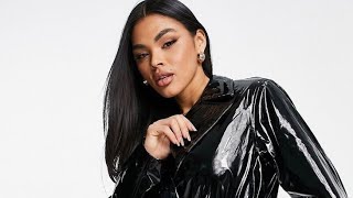 Top 15 latex Leather long coats for ladies@fulloffashion997