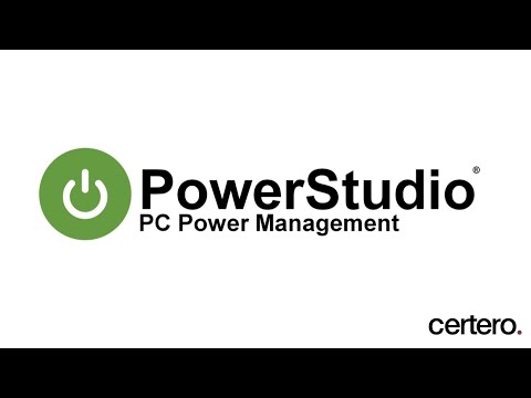 PowerStudio | PC Power Management | Certero