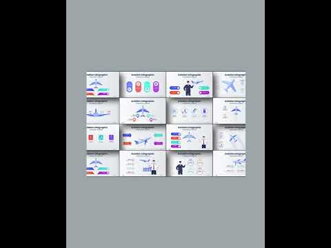 Aviation Infographic Template #aviation