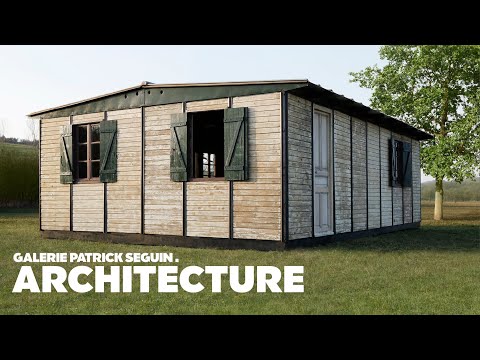 Jean Prouvé | 6×9 Demountable House / Maison démontable 6×9 (1944) — Set-up