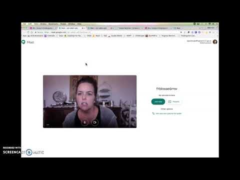 Explaining Google Meet Link through Classroom