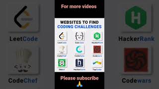 Website to find coding challenge #codeworld #programming #short #shorts #new #video #codmobile