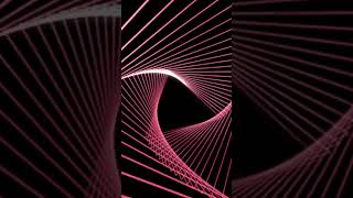 Neon light Sci Fi Futuristic Glowing Geometric Shapes, VJ Motion Background #music #asmr #animation