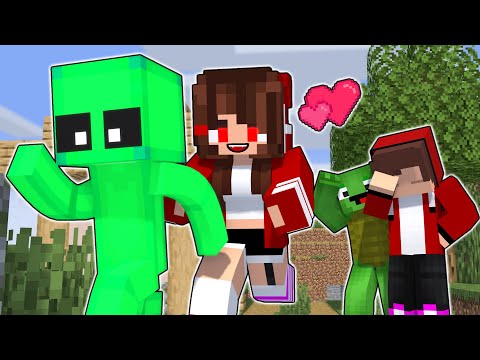 MAIZEN : Mikey and JJ Space Friend - Minecraft Animation JJ & Mikey