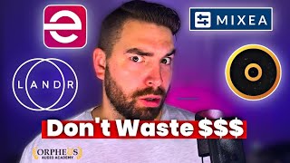 Which AI Mastering Tool Is Best? LANDR vs Emastered vs Tunecore vs Mixea