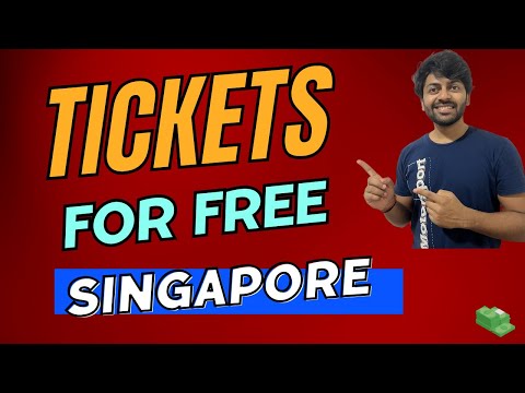 How to get FREE tickets for tourist attractions in Singapore | Zoo/Aquarium/MBS observatory deck