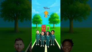 Who will win the Squid Game trophy Ronaldo vs Messi vs ishowspeed vs Celine🔥#trending #shorts