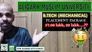 amu btech placement package I amu btech placement I btech placement
