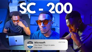 I have 7 days to pass the SC-200 (Security Operations Analyst Associate)