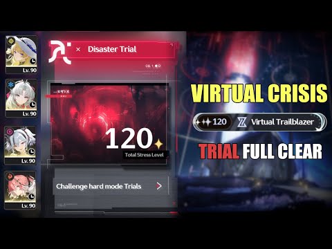 Virtual Crisis 120* EXTREME | Trial Characters Clear | Wuthering Waves