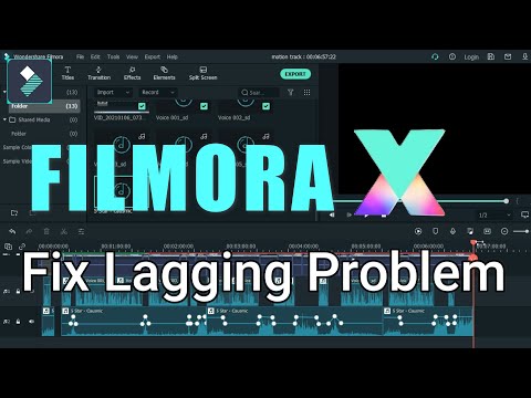 How To Reduce Lagging And Freezes In Filmora X | Lag Issue In FIlmora X | Creative Tutorials