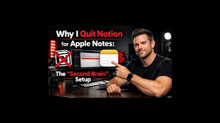 Why I Quit Notion for Apple Notes: The "Second Brain" Setup for a Minimalist Workflow