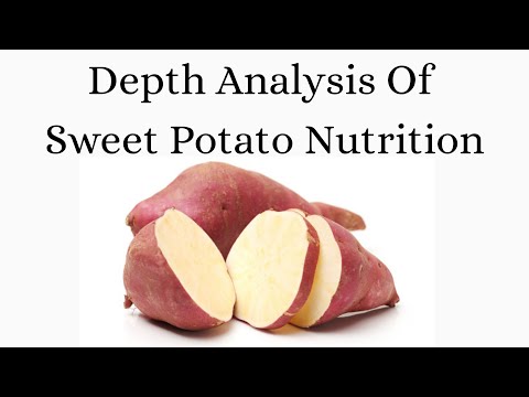 Depth Analysis of Sweet potato Nutrition Facts and it's Principles, Vitamins and Minerals values