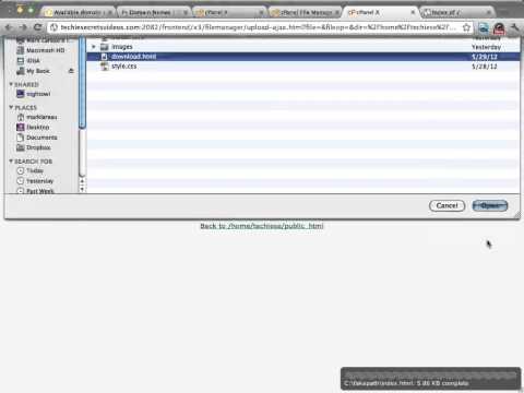 How To Upload Files Via Cpanel