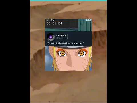 Bro thought it was that easy #anime #naruto