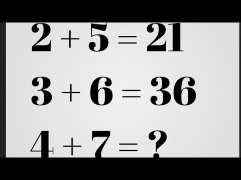 Can You Spot the Hidden Pattern? | Genius-Level Math Puzzle!#maths