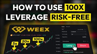 WEEX Trading Strategy explained ✅ Risk-Free 100x Leverage Tutorial