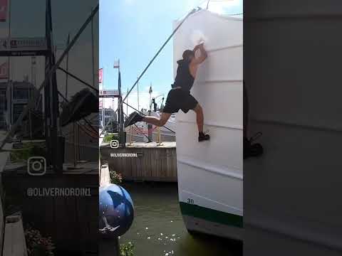 If parkour had sound effects #parkour #fails