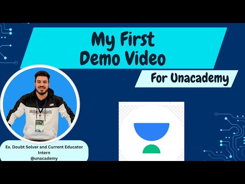 Unacademy Internship Demo Video | 100-Hour Study Plan | 100% Selected 🔥