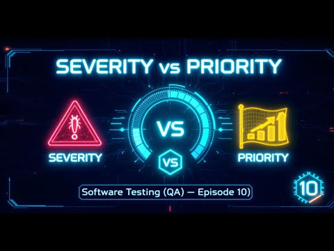 Severity vs Priority in Software Testing in Tamil | Real Life Examples | Manual Testing Tutorial -10