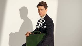 Full-Grain Green Italian Leather Briefcase - Illusions | Time Resistance Official Video