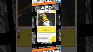Game Design Tips #20 - Judgement | #gamedev #shorts