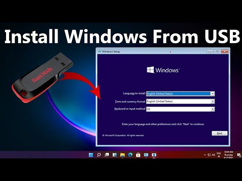 How To Install Windows with USB | Pendrive Se Windows Install Kaise Kare | Install Windows with USB