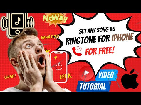 Set Any Song as Ringtone for iPhone for FREE || Easy Tutorial - 200% working on all iPhones #iPhone