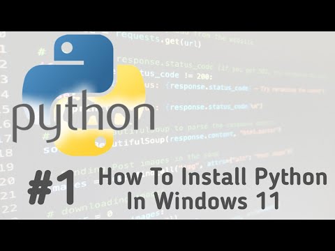 How To Install Python in Windows 11