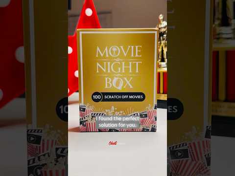 The Ultimate Movie Night Box! 🎬 #shorts #movienight