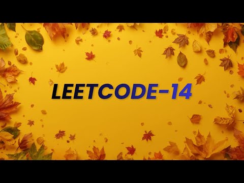 LeetCode 14 | Longest Common Prefix | Java Solution (No Explanation) #LeetCode14