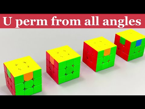 How To Solve U Perm From All Angles (No AUF)