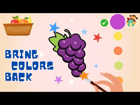 The Fruit Colors Song 🍎🍌 | Fun Song to Learn Colors with Fruits! | Cuddle House