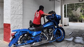 THE ROADTRIP AFTERMATH (my street glide softail)  😂😂😂