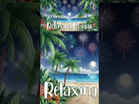 Reggae Fireworks 🎆🎇 on the Beach #reggae #music #beach #islandvibes