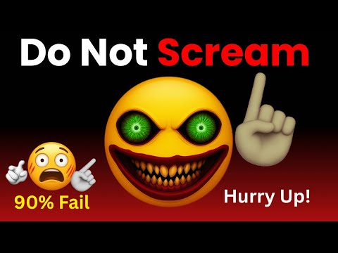 Don't Scream While Watching This Video 😱...