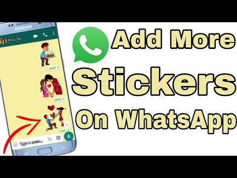 How To Add More Sticker On Whatsapp!! By Wh Tech