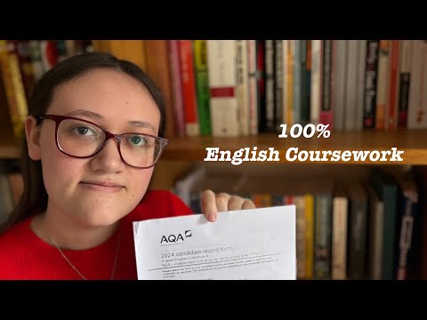How I got 100% on my English Coursework | Step-by-step guide