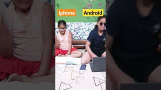 iPhone vs Android ringtone 🤣#shorts #comedyboostershorts