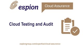 Cloud Testing and Audit