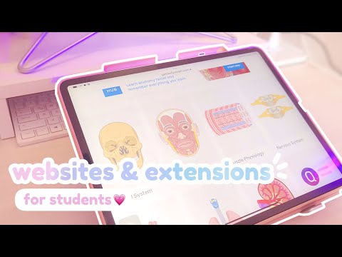4 useful websites/extensions for students! ✨💗 *free*
