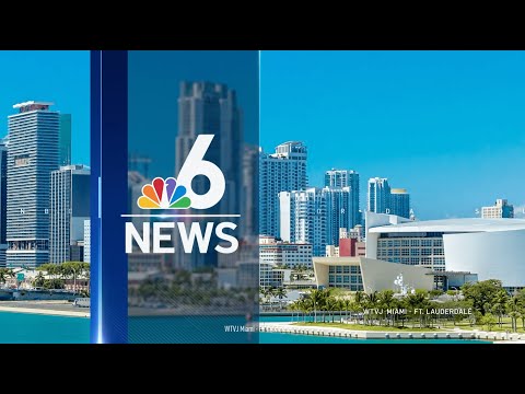 NBC 6 News @ 6PM News Open (WTVJ New Graphics) 7/22/2021