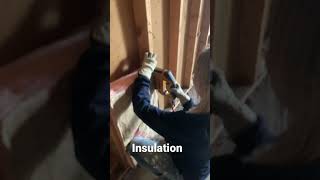 Installing insulation