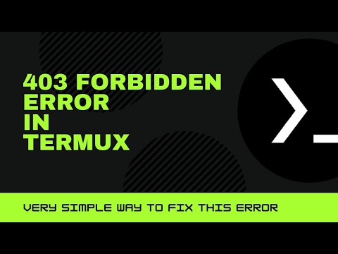 Fix Termux 403 Forbidden Error | Fix Can't Install Termux Error