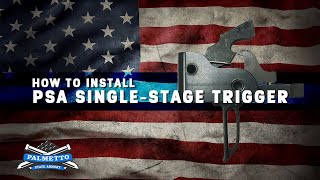 How to Install an AR15 Trigger - PSA 3.5 Custom Series Semi-Auto Trigger