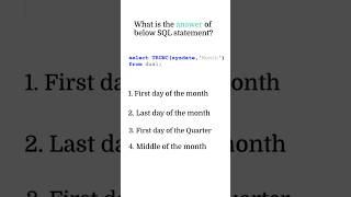 SQL Quiz 9 | SQL Quiz for the day | SQL Tutorial for Beginners |