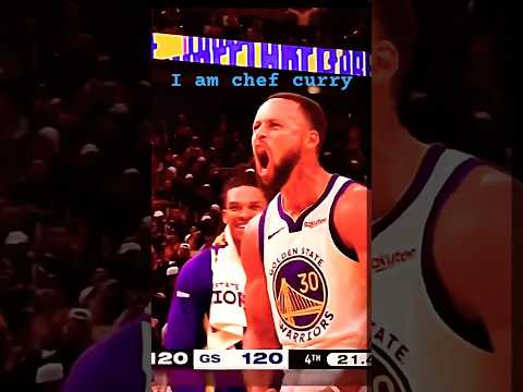 Chef curry deep clutch 3 #nba #edit #athlete #nbahighlights #aura #goldenstatewarriors #stephencurry