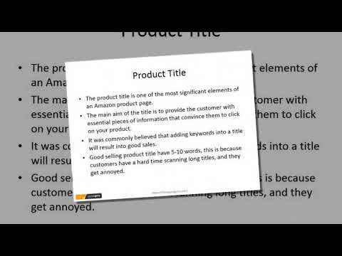 How to Optimize Your Amazon Product Listings