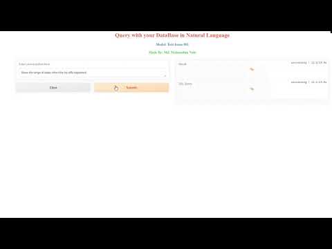 Build Your Own Database Rag | Google Palm | Generative AI | LLM | NLP