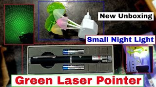 New Laser Light | लेजर लाइट | New Unboxing | Green Laser Pointer | Small Night Light
